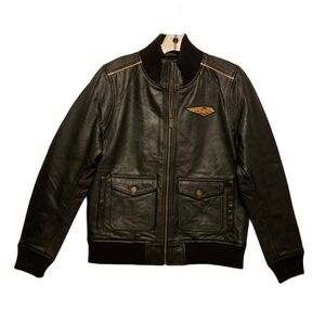 Harley Davidson 120th Anniversary Women's Jacket Bomber Leather